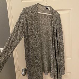 Heather grey lightweight cardigan